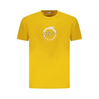 Trussardi Gele Katoenen Heren T-Shirt