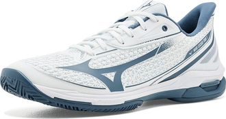 Mizuno Wave Exceed Tour 7 CC Mens Cross Training Shoes White/China Blue : 11.5 D - Medium, Synthetic