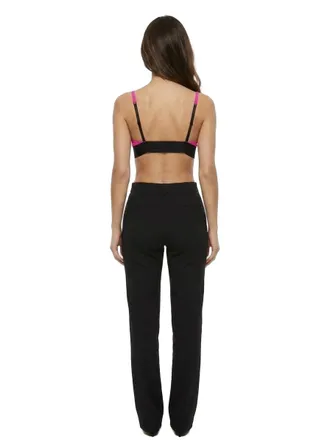 Dolce & Gabbana Logo-Banded Bra Top - Pink