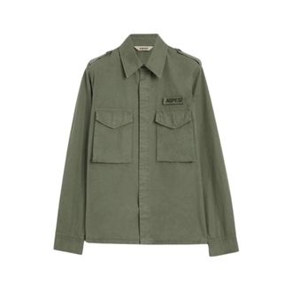 Aspesi Uomo, Magliette, Verde, S, new