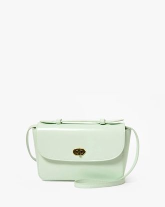 Clare Vivier Womens Kathryn London Box Bag In Mist