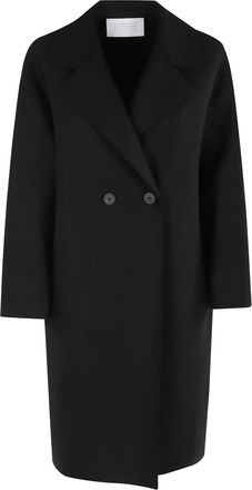 Harris Wharf London Dropped Shoulder Coat Pressed Wool