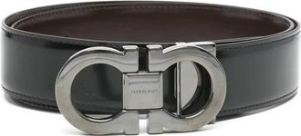 Ferragamo Belts, male, Multicolor, 110 CM, Gancini Reversible Belt