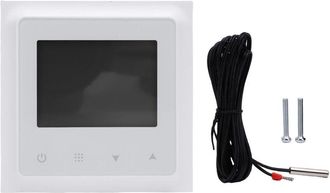 OEM Termostato Wifi Programable Para Calefacci&oacute;n El&eacute;ctrica, Controlador De Temperatura Inteligente Con Pantalla A Color Para El Hogar, Color Blanco