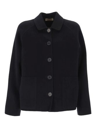 Purotatto button-fastening pocket jacket - Blue