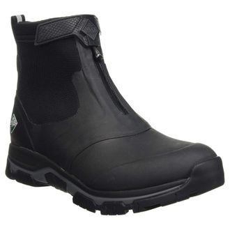 The Original Muck Boot Company Apex Mid Zip Rubber Synthetic Mens Ankle Boots - Black Grey - Size:UK 13