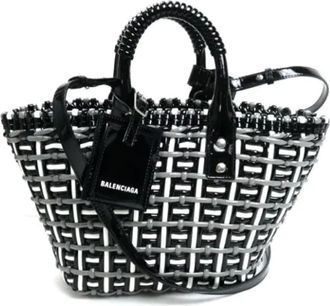 Balenciaga Pre-owned Handbags, female, Black, Size: ONE SIZE Pre-owned Fabric balenciaga-bags