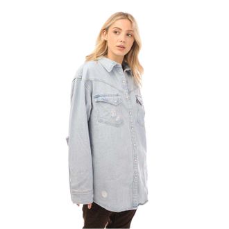 Levi's Dames/Dames Dorsey Xl Oversized Shirt (Blauw)