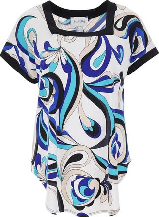 Joseph Ribkoff Stijlvolle Blouse - Dames - Blouses - Blauw - 3XL - Overhemden