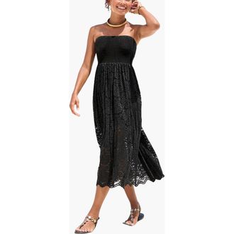 Lascana Womens Convertible Lace Dress in Black at Nordstrom, Size 2
