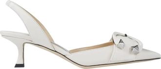 Jimmy Choo London Moni 50 Nappa Slingback Pumps, Brand Size 34 ( US Size 4 )