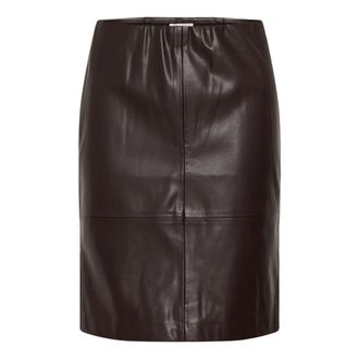 Soaked In Luxury Rokken - Dames - Rokken - Bruin - Maat: XS