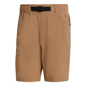 adidas Th Short Wv Id Sports Stylish Adjustable Belt Woven Shorts Yellow GU1745