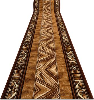 RugsX Rugsx - Alfombra De Pasillo Bcf Opal Dorado Oscuro 200 Cm Beige 200x150 Cm