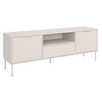 Selsey Selsey Vena - Mueble Tv 2 Puertas Con Caj&oacute;n Y Hueco - Cachemira - 160 Cm