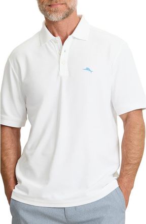 Tommy Bahama Emfielder Icon Solid IslandZone Polo in Bright White at Nordstrom, Size Xxx-Large