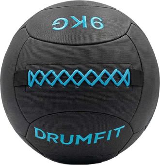 Cecotec Cecotec Bal&oacute;n Medidicinal - Wall Ball - Drumfit Wallpro-kv 9kg. Relleno De Arena Y Kevlar, Agarre Mejorado, Resistente Al Agua