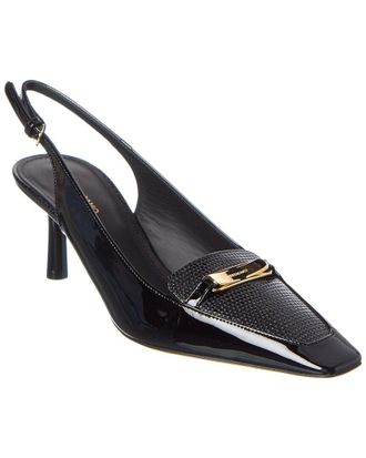Ferragamo Patent Slingback Pump