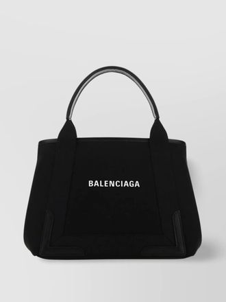 Balenciaga cabas small canvas shoulder bag