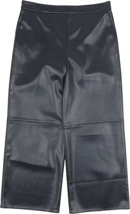 Max Mara Broeken, Dames, Blauw, L, Cropped Broek