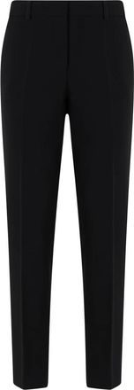 Moschino Broeken, Dames, Zwart, S, Katoen, Klassieke Broek