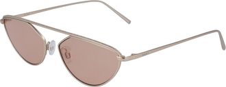 DKNY DK109S 770 Womens Sunglasses Gold Size 55