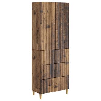 vidaXL Juego De Armarios 2 Uds. Madera De Ingenier&iacute;a Vidaxl
