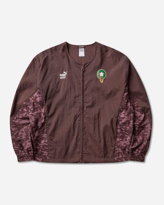 Puma Men s Morocco x Salehe Bembury KING Track Jacket Chocolate Brown
