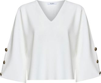 Max Mara Mujer, Blusas y Camisas, Blanco, Talla: M
