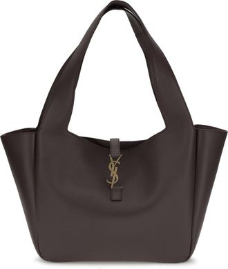 Saint Laurent Womens 5 &Agrave; 7 Shoulder Bag Rose Lamb Leather