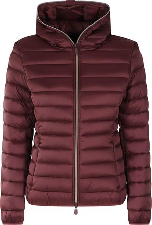 Save The Duck Padded Short Jacket With Hood And Custom Zipper