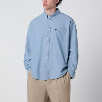 Ami Light blue Ami de Coeur shirt