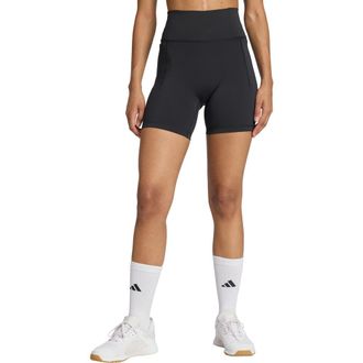 adidas High Waist Performance Bike Shorts in Black at Nordstrom Rack, Size Xx-Small 6