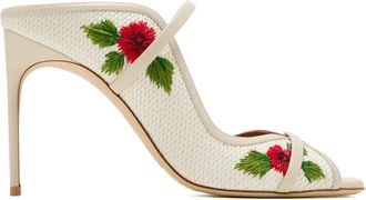 Malone Souliers 90 mm Noah sandalen - Wit