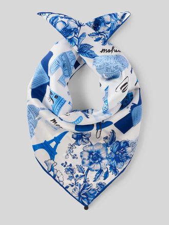 Codello Seidentuch aus reiner Seide Modell Nicki in Blau, Gr&ouml;&szlig;e 1