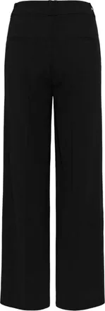 Inwear Broeken, Dames, Zwart, S, Polyester, Elegante Split Broek - Zwart