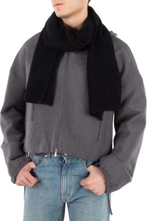 Dunhill Ribbed-Detail Cashmere Scarf