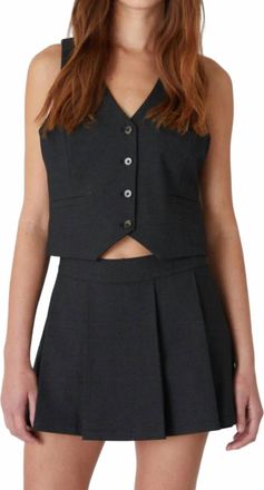 Blank NYC Plot Twist Vest In Black
