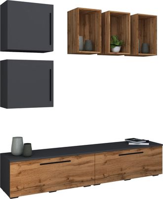 ebuy24 Pared De La Extensi&oacute;n De La Pared Del Gabinete Pared Residencial Arila L 200x190x40 - Vcm