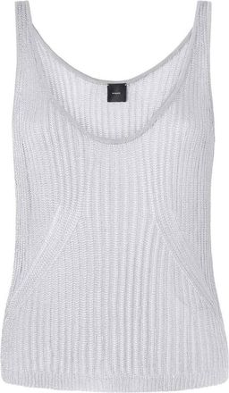 Pinko Rib-Knit Tank Top