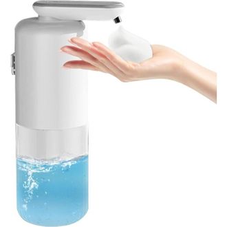 OEM Dispensador De Jab&oacute;n El&eacute;ctrico Mural (350 Ml), No Requiere Taladrar, Recargable, 3 Velocidades, Resistente Al Agua (ipx5) Para Ba&ntilde;o Y Cocina - Crezuo