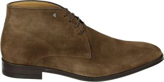 Van Bommel Raffa Business Schoenen Cognac Su&egrave;de - Heren - Veterlaarzen - Bruin - 48 EU - Su&egrave;de - Schoenen