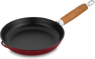 Chasseur Sart&eacute;n De Hierro Fundido Esmaltado 28cm Rojo - 313003 - Chasseur