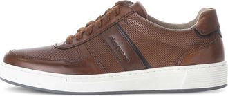 Gabor Mens Smart Black Leather and Suede Sneakers 1040.16 (Tan, UK Footwear Size System, Adult, Men, Numeric, Wide, 9.5)