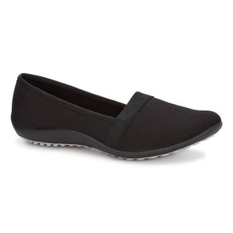 Andrea Womens Everyday Comfort Flat Shoes In Black