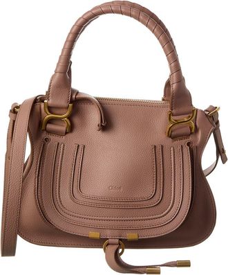 Chlo&eacute; Chloe Marcie Small Leather Satchel