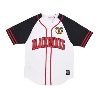 Mitchell & Ness Chicago Blackhawks NHL Trainingsjersey - Heren - Fitness - Veelkleurig - M - Katoen - Fitness
