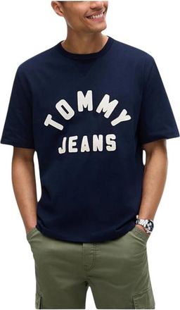 Tommy Hilfiger 90S New Classic T-Shirt - Heren - T-shirts - Blauw - XL - Katoen - Tops