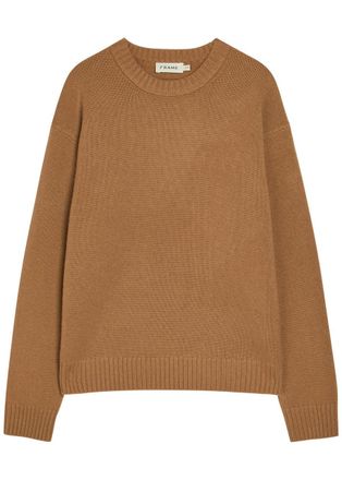 Frame Denim Cashmere Jumper - Camel - XL