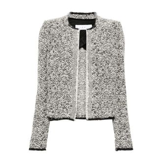 Iro Tweed Jackets, female, Black, Size: L Tweed Jacket